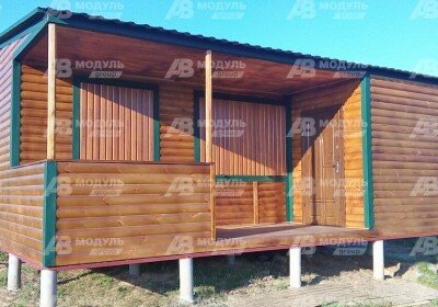 AV-modul. Каркасный модульный дом. Фото 1